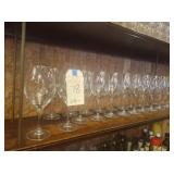 LOT OF 26 WINE GLASSES