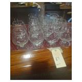 LOT OF 14 GLASSES