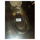 12" PLATED OVAL BOWLS