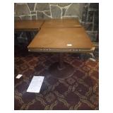 34" X 34" FOUR LEAF TABLES