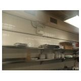 SS SHELVES WITH CONTENTS 146" X 12"