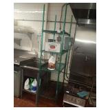 METRO RACK WITH CONTENTS