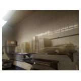 12 FT SS SHELF WITH CONTENTS