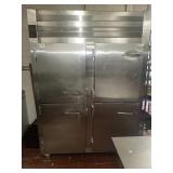 TRAULSEN SELF CONTAINED 2 SPLIT DOOR REFRIGERATOR