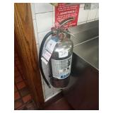 CHROME FIRE EXTINGUISHER