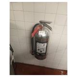 CHROME FIRE EXTINGUISHER