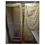PAN RACKS WITH COVERS