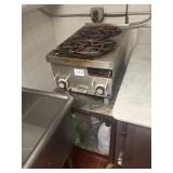 GARLAND GAS 2 BURNER STOVE WITH STAND