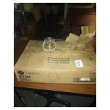 BOX OF LIBBEY GLASSES