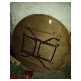4 FT ROUND CATERING TABLE