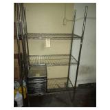 METRO RACK 3 FT SHELVES - RACK ONLY NO CONTENTS