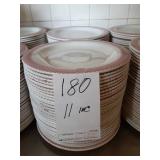 LOT OF 180 PLATES 11"