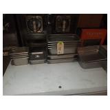 LOT OF 13 ASSORTED SS PANS