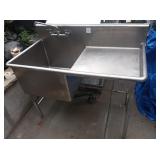 1 COMP SINK WITH DRAINBOARD 51" X 28"