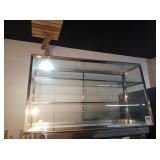 DISPLAY CASE - AS IS MISSING DOOR