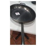 SS FRY PAN 15" DIA
