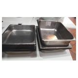 SS PANS 21" X 10-1/2" - ASSORTED DEPTH