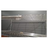 48" X 18" METRO RACK WITH CHECK HOLDER