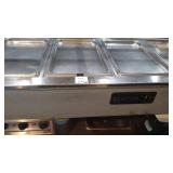 3 PAN ELECTRIC STEAM INSERT - NO LEGS