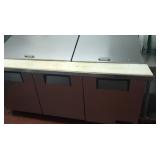 TRUE 6 FT SANDWICH SALAD PREP STATION TSSU-72-30M