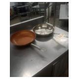 13" SS FRY PANS