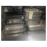 LOT OF 12 ASSORTED SS PANS