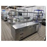 7 FT SELF CONTAINED REFRIGERATED LOWBOY