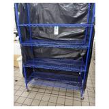 BLUE COATED RACK 48" X 18"
