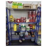 RACKS WITH FOOD & SPICES