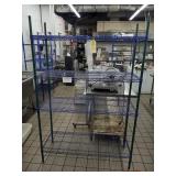 COATED RACK WITH 48" X 18" SHELVES