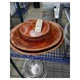 LOT OF WOODEN BOWLS