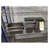 LOT OF 12 ASSORTED SS PANS