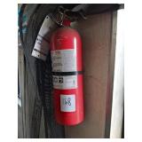 RED FIRE EXTINGUISHER