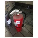 RED FIRE EXTINGUISHER