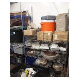 LOT ASSORTED INCLUDING RACKS