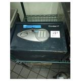 SMALL SENTRY SAFE WITH KEY