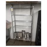 METRO RACK - RACK ONLY NO CONTENTS - 36" X 14"