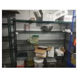 ASSORTED COATED RACKS - RACKS ONLY NO CONTENTS