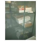 ASSORTED COATED RACKS- RACKS ONLY NO CONTENTS