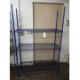 BLUE COATED RACK 48" X 18" SHELVES