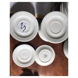 LOT OF 33 SAUCERS 5-1/2"