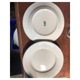 LOT OF 18 CAC BREAD PLATES 7-1/2"