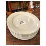 LOT OF 9 CAC DINNER PLATES 12"