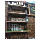 4 LEVEL WOOD RACK 31" X 10"