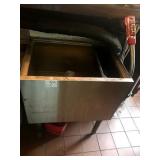 ICE BIN WITH COLD PLATE 24" X 17"