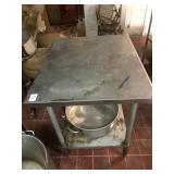 36" X 30" SS TABLE