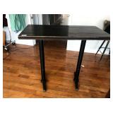 48" X 24" HIGH TOP DOUBLE BASE TABLE