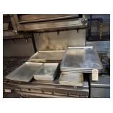 LOT OF 22 ASSORTED SIZE SHEET PANS