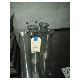 LOT OF 4 DECANTERS