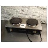 CHEF BUILT ELECTRIC 2 BURNER